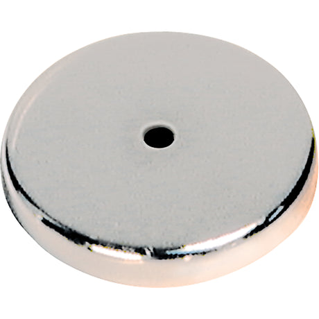 Low Profile Cup Magnets, 2-7/8" Dia., 35 lbs. Pull