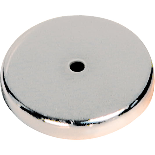 Low Profile Cup Magnets, 4.90625" Dia., 95 lbs. Pull