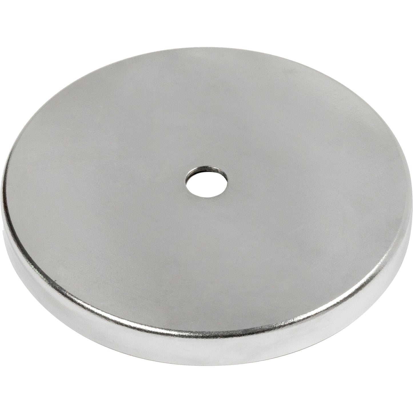 Low Profile Cup Magnets, 2.03" Dia., 47.5 lbs. Pull
