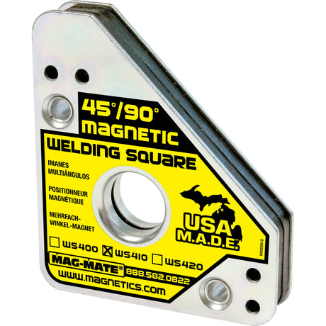Magnetic Welding Squares, 3-3/4" L x 3/4" W x 4-3/8" H, 75 lbs.
