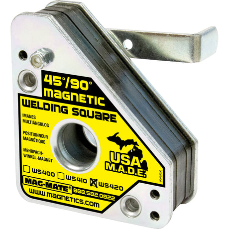 Magnetic Welding Squares, 3-3/4" L x 1-1/2" W x 4-3/8" H, 150 lbs.