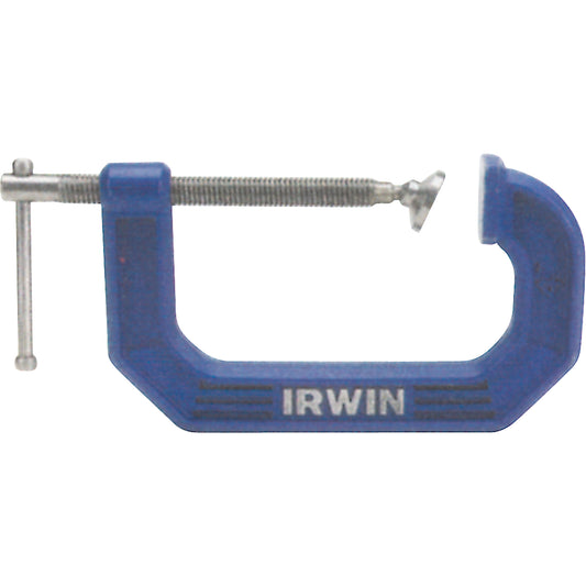 Quick-Grip® C-Clamp, 2" (51 mm) Capacity, 3-1/2" (90 mm) Throat Depth