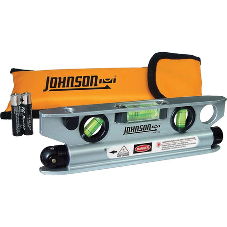 Torpedo Laser Levels, Flat Bottom, Magnetic