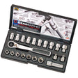 Gear Ratchet™ Vortex™ Pass-Through Socket System, 21 Pcs
