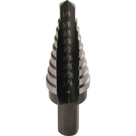 Step Drills, 1/16" Increments