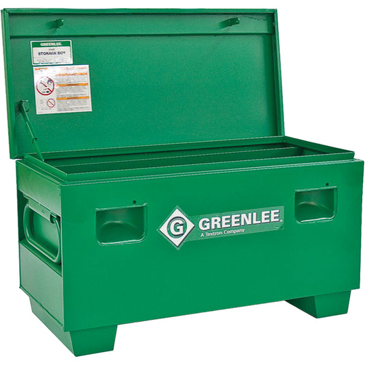 Jobsite Chest, 42" x 20" x 20", Steel, Green