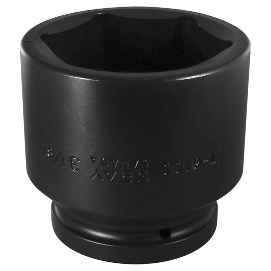 Socket, Impact, 3-1/4", 1" Drive, 6 Points