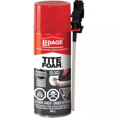 LePage® TITE FOAM Big Gaps - White, 340 g LePage®