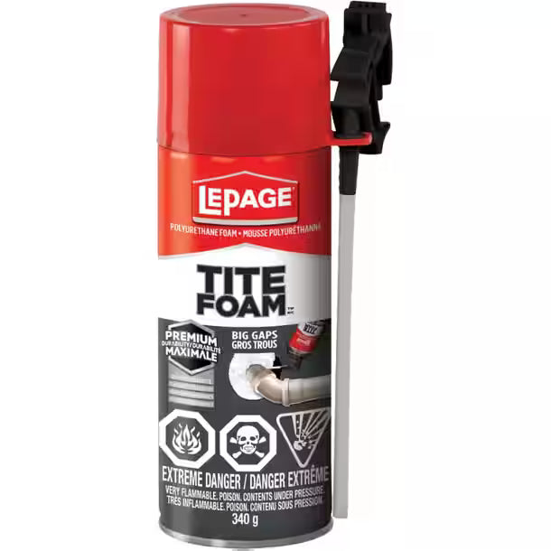 LePage® TITE FOAM Big Gaps - White, 340 g LePage®