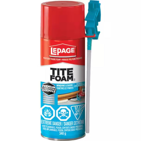 LePage® TITE FOAM Windows & Doors - White, 340 g LePage®