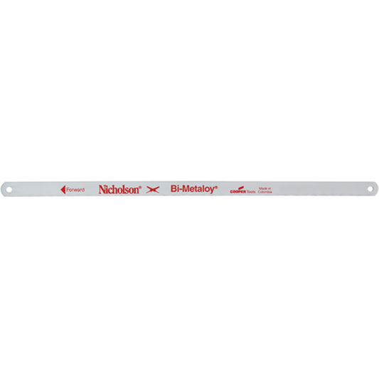 Bi-Metaloy® Hacksaw Blades, Bi-Metal, 10" L, 24 TPI