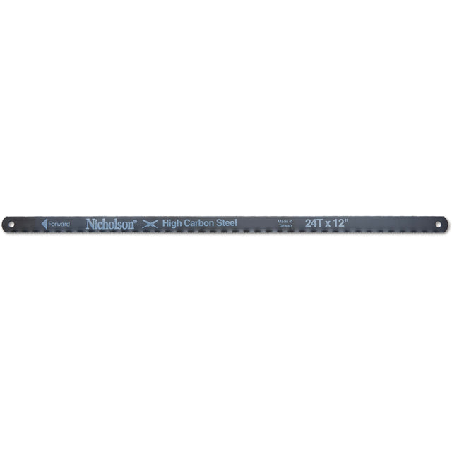 Replacement Shatterproof Hacksaw Blade, Carbon, 10" L, 18 TPI
