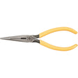 Long Nose With Side Cutter, 8-7/16" L