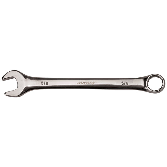 Combination Wrench, 12 Point, 5/16", Chrome Finish