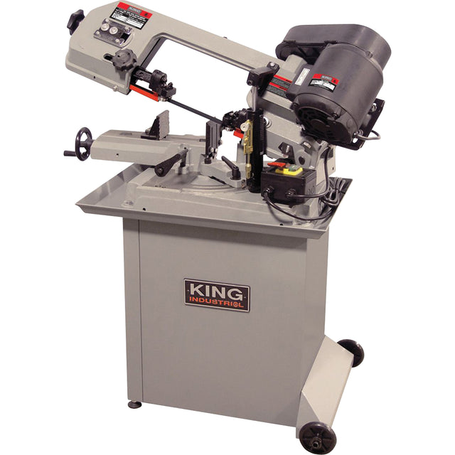 Dual Swivel Metal Cutting Band Saws, Horizontal, Round 5" and 5" x 6" Rectangular Cutting Capacity