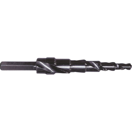 Progressive Step Drill, 1/4" - 3/8" , 1/8" Increments, High Speed Steel