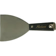 Putty Knife Flexible Steel, 4", Carbon Steel Blade