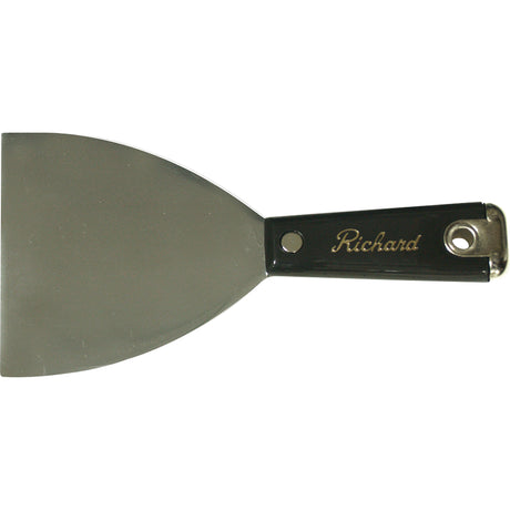 Putty Knife Flexible Steel, 4", Carbon Steel Blade
