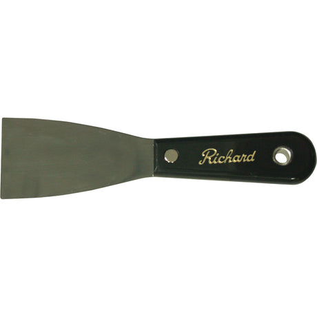 Putty Knife Stiff, Steel Blade, 2" Wide, Polypropylene Handle