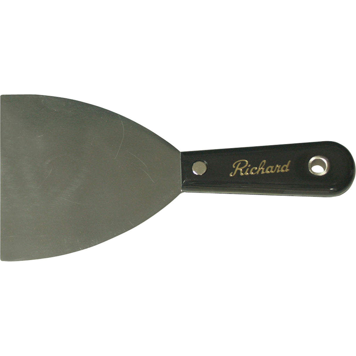 Putty Knife Stiff Steel, 4", Steel Blade