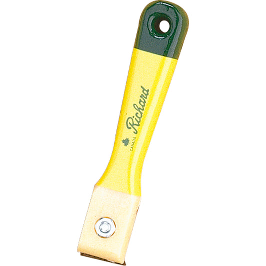 Wood Scrapers, Steel Blade, 1" Wide, Polypropylene Handle