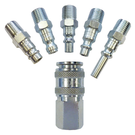 Unimax Universal 5-in-1 Coupler, Nickel Plated Steel