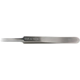 Tweezers - Pointed Tips, Straight Relieved - 4.53" (115 mm)
