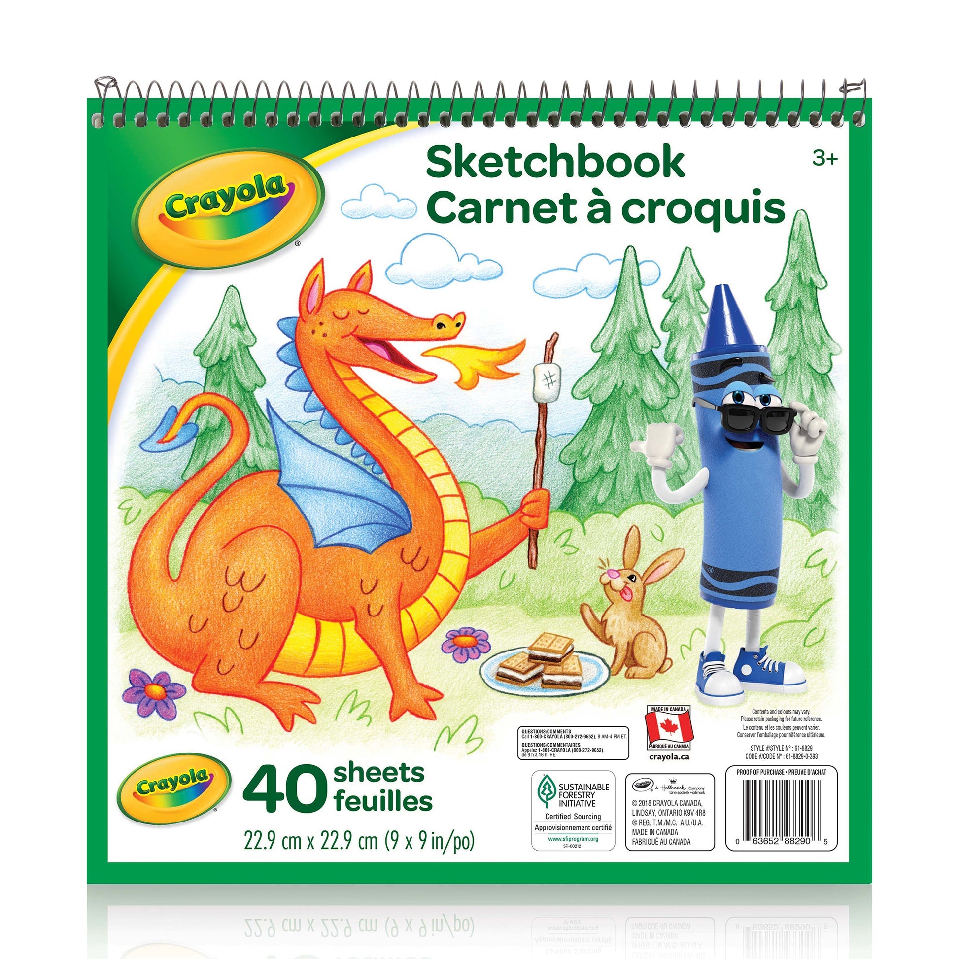 Crayola  Sketchbook, 40 Pages