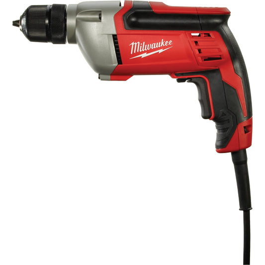 Drill, 3/8" Chuck, 8 A, 120 V, 0-2800 RPM, Keyless Chuck