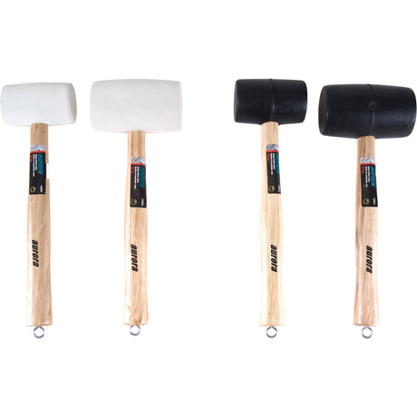 Rubber Mallet Set, 4 Pieces