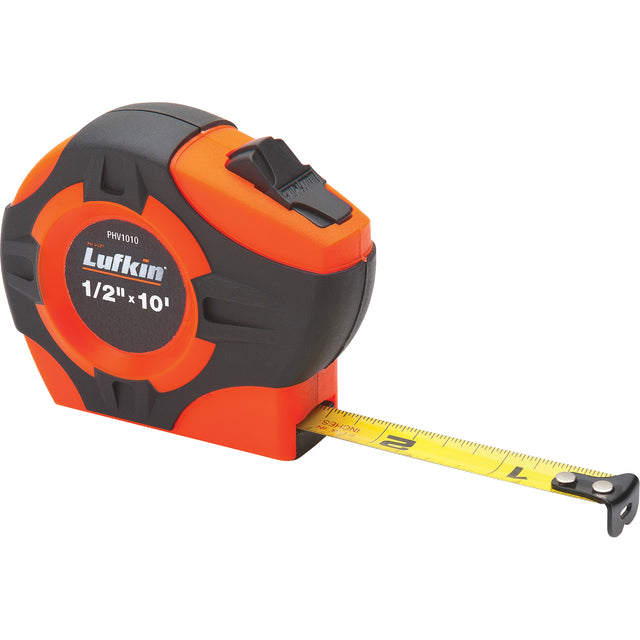 Tape Measure High Visibility Orange, 13 mm x 3 m, cm/m Graduations