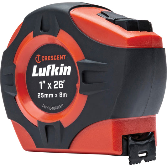 P1000 Series Measuring Tape, 1" x 26'/8 m, in./cm Graduations
