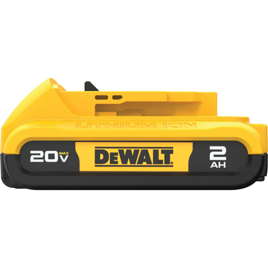 20V Max* Compact XR Battery Pack, Lithium-Ion, 20 V, 2 A