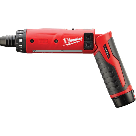 M4™ Hex Screwdriver Kit, 1/4", 4 V, 44 in-lbs Max. Torque, Lithium-Ion Battery
