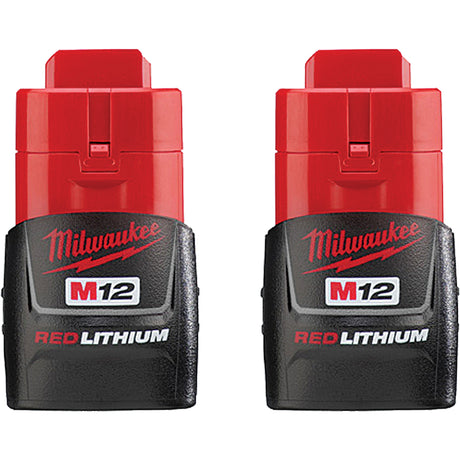 M12™ Redlithium™ Batteries, Lithium-Ion, 12 V, 1.5 A