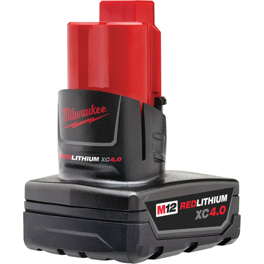M12™ Redlithium™ 4.0 Battery, Lithium-Ion, 12 V, 4 A