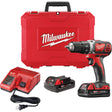 M18™ Compact Drill/Driver Kit, Lithium-Ion, 18 V, 1/2" Chuck, 500 in-lbs Torque