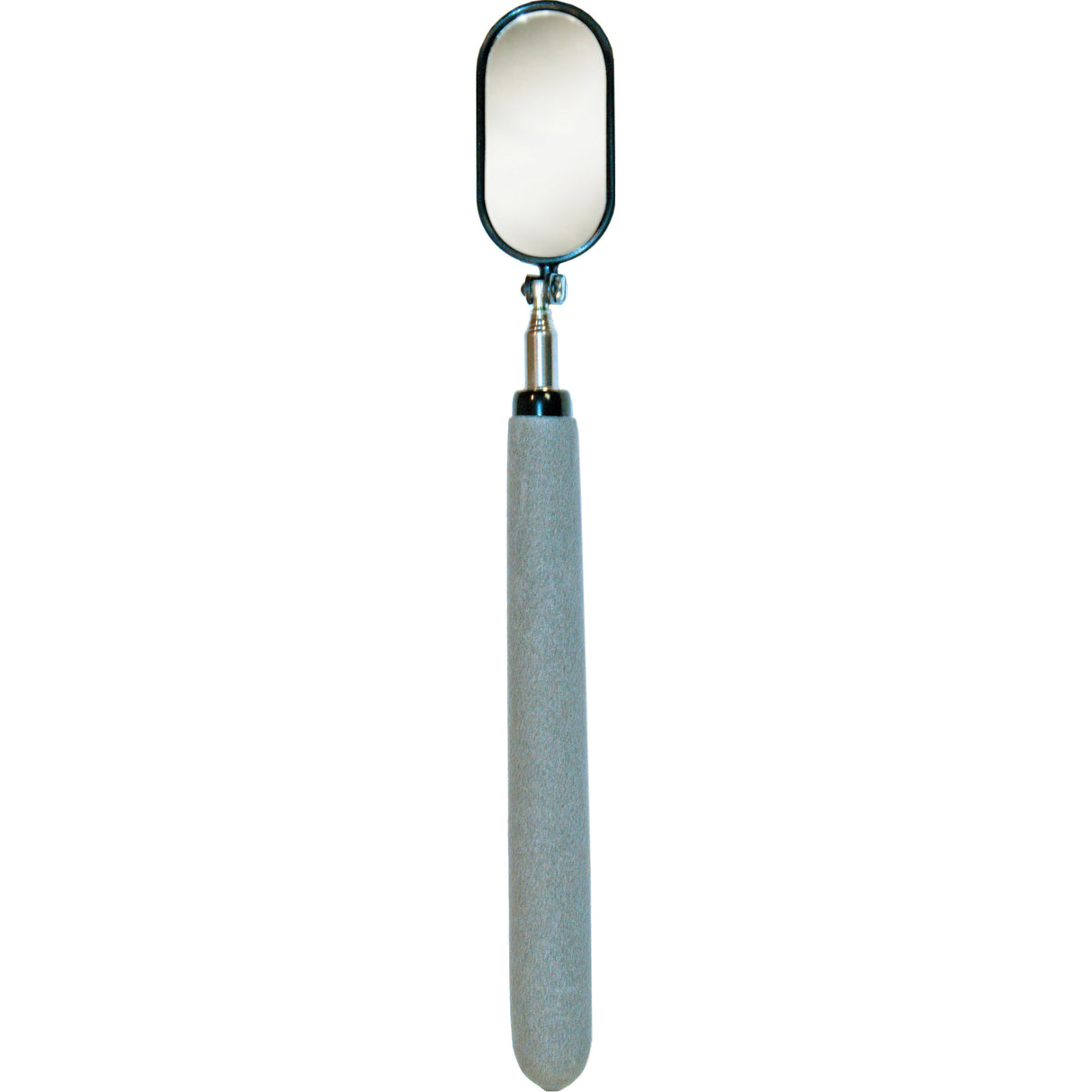 Inspection Mirror, Oval, 1-1/2" L x 1-1/4" W, Telescopic