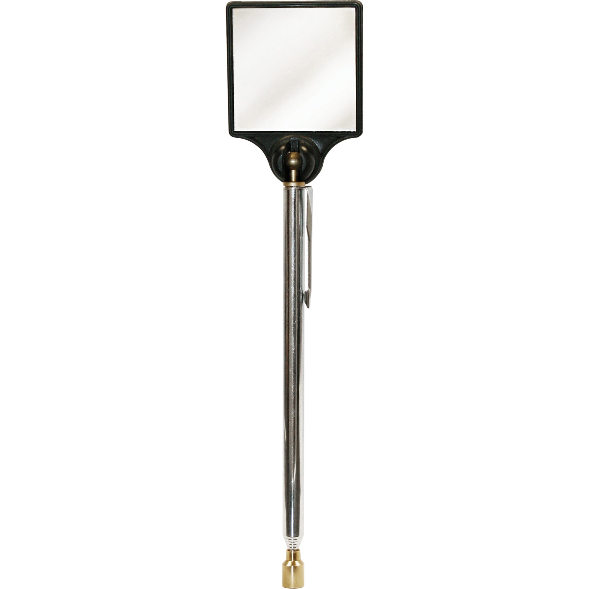 Inspection Magnetic Mirror, Square, 2" L x 2" W, Telescopic