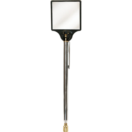 Inspection Magnetic Mirror, Square, 2" L x 2" W, Telescopic