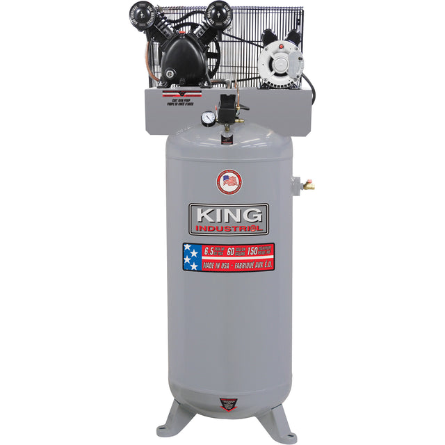 Industrial Compressors, 50 Gal. (60 US Gal)