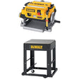 2-Speed Thickness Planer with Stand, 19-3/4" W x 22-1/2" L x 13-1/2" H, 20000 RPM No Load Speed