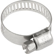 Hose Clamps - Stainless Steel Band & Screw, Min Dia. 0.316, Max Dia. 7/8"