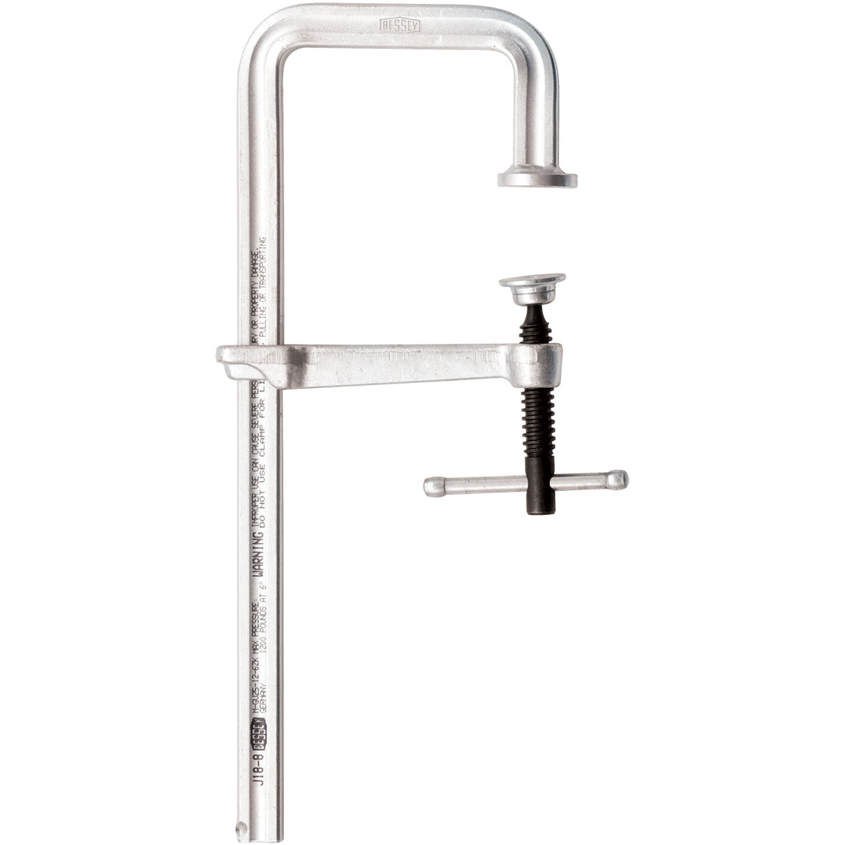 Step-Over Steel Clamps, 20" (508 mm), 4880 lbs. Clamp Force