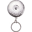 The Original Key Reel, Chrome, 24" Cable, Belt Clip Attachment