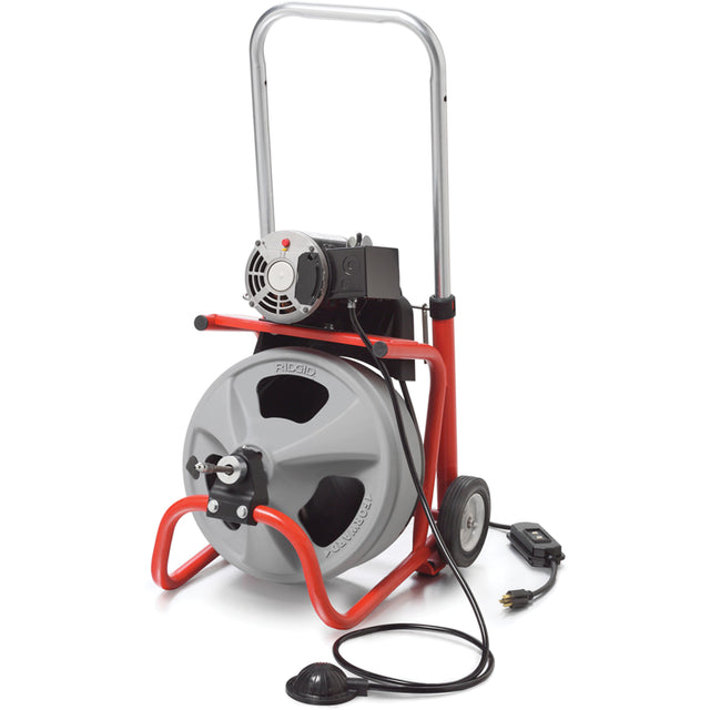K-400 Drain Cleaning Machine with C-31 IW Cable, Electric, 3/8"