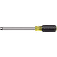 Nut Drivers- 6" Shafts, 11/32" Drive, 9-3/4" L, Magnetic