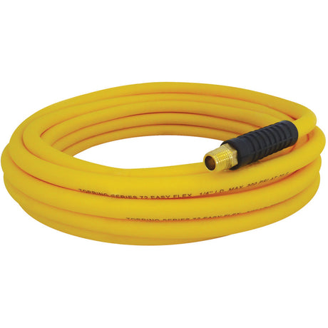 Easyflex Premium Hoses with Fittings, Air/Water, Technopolymer, 3/8" dia. x 25', 300 psi, 1/4 NPT