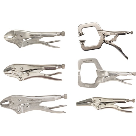 Locking Plier Set, 8 Pieces