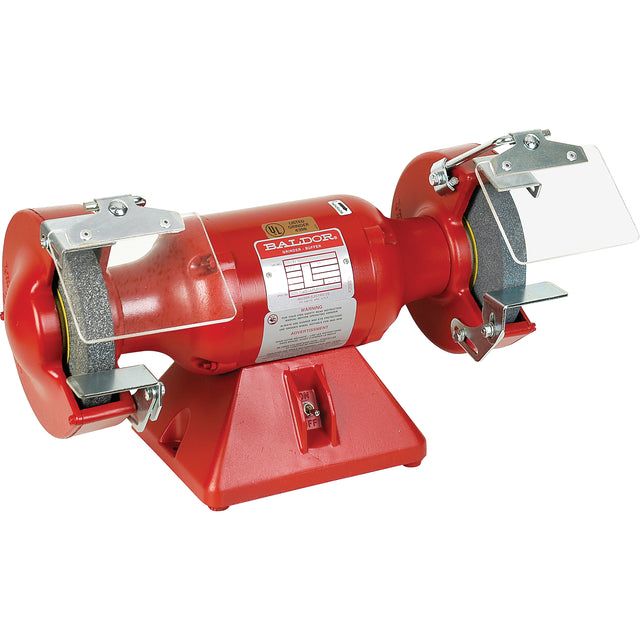 Industrial Bench Grinder, 7" Wheel Diameter, 0.5 HP, 3600 RPM